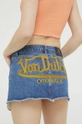 голубой Джинсовая юбка Von Dutch