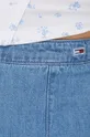 μπλε Βαμβακερή φούστα Tommy Jeans