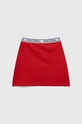 Tommy Hilfiger spódnica dziecięca dzianina czerwony KG0KG07158.PPYX