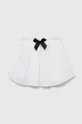 biały United Colors of Benetton spódnica dziecięca Dziewczęcy