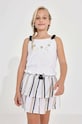 Παιδική φούστα Mayoral ρίγες μαύρο 6902.8C.JUNIOR