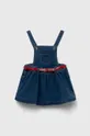 μπλε Βρεφικό τζιν φόρεμα Birba&Trybeyond Για κορίτσια