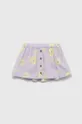 фиолетовой Детская льняная юбка GAP Для девочек
