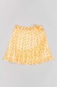 zippy spódnica bawełniana dziecięca wzorzyste pomarańczowy ZKGAP0403.23008