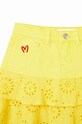 Desigual spódnica dziecięca 23SGFD03 żółty