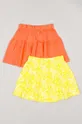 multicolor zippy spódnica bawełniana dziecięca 2-pack Dziewczęcy