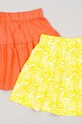 Fete zippy fusta din bumbac pentru copii 2-pack ZKGAP0403.23004 multicolor