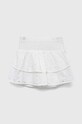 Abercrombie & Fitch fusta din bumbac pentru copii KI243.3025 alb SS23
