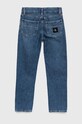 Детски дънки Calvin Klein Jeans IB0IB01590.PPYX син SS23