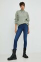 Wrangler jeansy High Rise Skinny Cozy Night W27H66W14 granatowy SS23