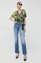 Guess jeansy W3RA15.D4WF1 niebieski SS23