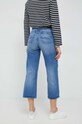 Hlače s tregerima Pepe Jeans Shay Weave PL230418.000 plava