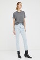 American Vintage jeansy JOY11HE23 niebieski SS23