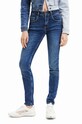 Desigual jeansy Planet friendly granatowy 23SWDD21