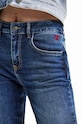 Desigual jeansy 23SWDD21 granatowy SS23