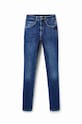 Desigual jeansy 23SWDD21 granatowy