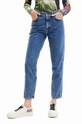 Desigual jeansy 23SWDD36 niebieski SS23