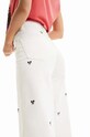 Îmbrăcăminte Desigual jeansi x Disney 23SWDD65 bej