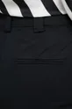 μαύρο Βαμβακερό παντελόνι Sisley