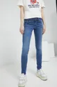 niebieski Tommy Jeans jeansy Scarlett Damski