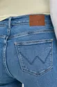 niebieski Wrangler jeansy Straight 658