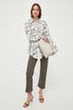 Morgan pantaloni PEGASE2.ORGANIC verde SS23