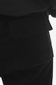 Rick Owens spodnie sztruksowe czarny DS02B4323.VS.BLACK