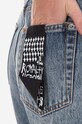 KSUBI jeansy Playback Haven Splits niebieski WPS23DJ001