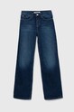 Calvin Klein Jeans jeansy dziecięce z regulacją granatowy IG0IG01883.PPYX
