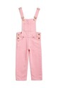 Детский хлопковый комбинезон Mini Rodini 2313010028 розовый SS23