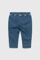 Detské bavlnené nohavičky United Colors of Benetton modrá