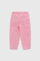 Дитячі джинси United Colors of Benetton Retro рожевий