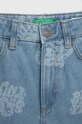 Dziewczynka United Colors of Benetton jeansy dziecięce 4VUGCE01H.G.SEASONAL niebieski