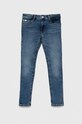 Calvin Klein Jeans jeansy dziecięce Planet friendly niebieski IG0IG01916.PPYX