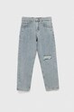 Dětské rifle Calvin Klein Jeans IU0IU00399.PPYX modrá SS23