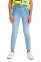 блакитний Дитячі джинси Desigual Для дівчаток