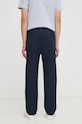 Îmbrăcăminte Samsoe Samsoe pantaloni de bumbac M22400031 bleumarin