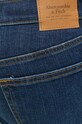 Oblečení Džíny Abercrombie & Fitch Athletic Straight KI131.3046.276 námořnická modř
