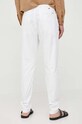 Odzież Guess spodnie z domieszką lnu M3GB36.WFBX3 biały