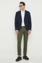 Sisley spodnie zielony