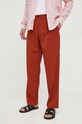 United Colors of Benetton spodnie 4KI3UF01M.3P5 brązowy SS23