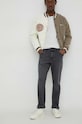 Wrangler jeansy River szary W17T29Z79