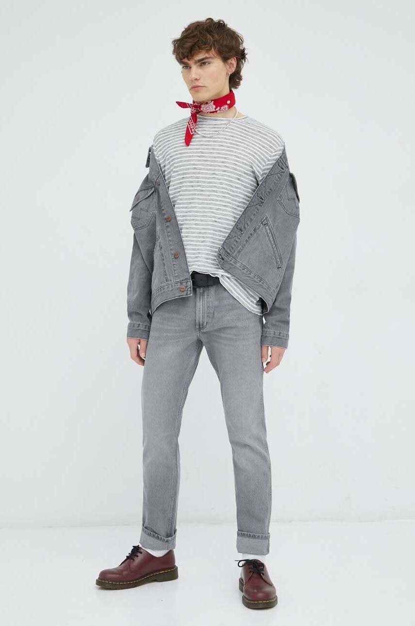 Džíny Wrangler 11mwz šedá