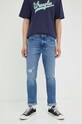 Τζιν παντελόνι Wrangler Larston μπλε W18SYLY87