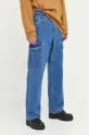 niebieski Tommy Jeans jeansy Aiden Męski