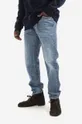 niebieski Edwin jeansy bawełniane Regular Tapered Męski