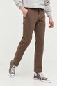 Τζιν παντελόνι Hollister Co. KI331.2319.478 καφέ SS23