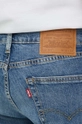 niebieski Levi's jeansy 511 SLIM SHAGGY