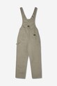 Rick Owens cotton overalls Stan Ray Earls Bib SS23025DUS