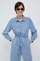 Overal Pepe Jeans Amy modrá PL230430.551